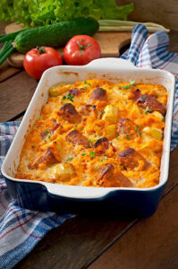 Breakfast Casserole with Bacon