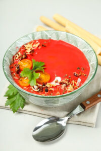 Creamy Roasted Red Pepper Soup