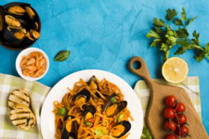 Seafood Marinara Pasta ingredients