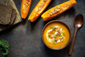 Simple Roasted Butternut Squash Soup