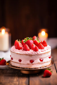 Homemade Strawberry Cake