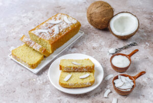 Fluffy & Moist Coconut Cake